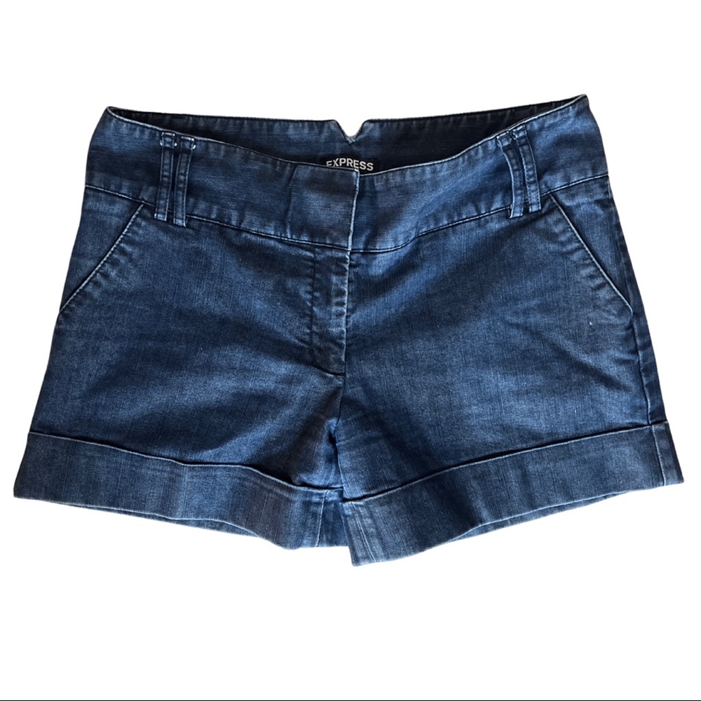 Express Denim Shorts, Size 6